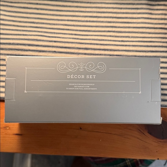 NWT 4pc Felt Woodland Animal Christmas Figurine Set - Wondershop - Picture 3 of 4